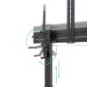 Tooq FS20406HM-B Soporte ruedas Aquiles 60-100"