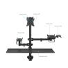 Tooq Soporte Mesa TPV-Impresora-Terminal-Lector
