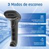 iggual Lector código barras 2D USB gatillo soporte