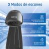 iggual Lector código barras 2D USB botón soporte