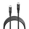 NGS Cable carga rapida USB C a USB C de 2 m