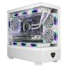 Keep Out Caja M-atx XC-301W 3FANS Usb 3.0 White