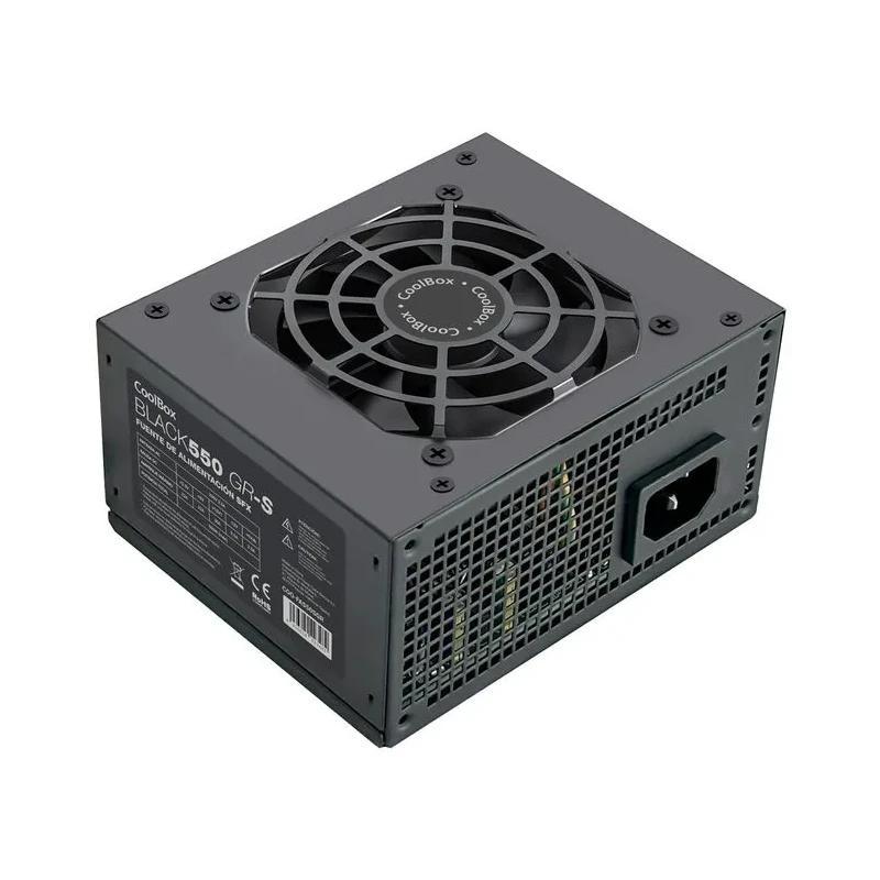 CoolBox Fuente Alim. SFX BLACK550 GR-S 550W Negra