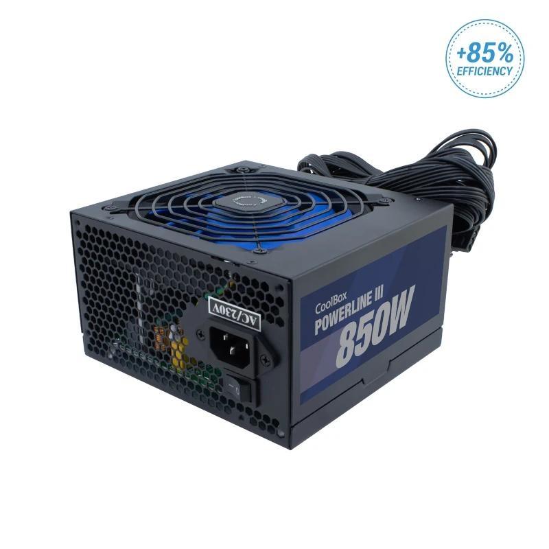 COOLBOX FUENTE ALIM ATX  POWERLINE3 850W 85%EFI