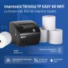 iggual Impresora térmica TP EASY 80 USB+RJ11 WiFi