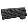 Logitech Teclado+raton MK250 bluet Negro