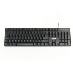 iggual Teclado USB estándar CK-FRAMELESS-105T