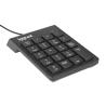 iggual Teclado numérico USB CK-NUM-19T negro