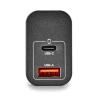 NGS CARGADOR GAN ULTRARAPIDO 30W USB-C+ USB-A