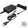 CoolBox Cargador Portátil GAN USB-C 100W