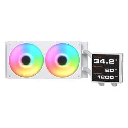 Cougar Ref. Liq Poseidon Vistek Pro ARGB 240 White