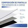 iggual Pantalla 100" 180x180 cm 1:1 trípode+bolsa