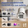 iggual Pack mini proyector + pantalla 100" plegabl