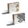 Tooq Soporte mesa 360º dispositivos hasta 13" Gris