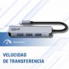 iggual Hub USB 3.0 tipo C x 4 puertos USB-A 3.0