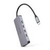 Nanocable HUB USB-C/M a 4xUSB-C/H + USB-C PD 100W