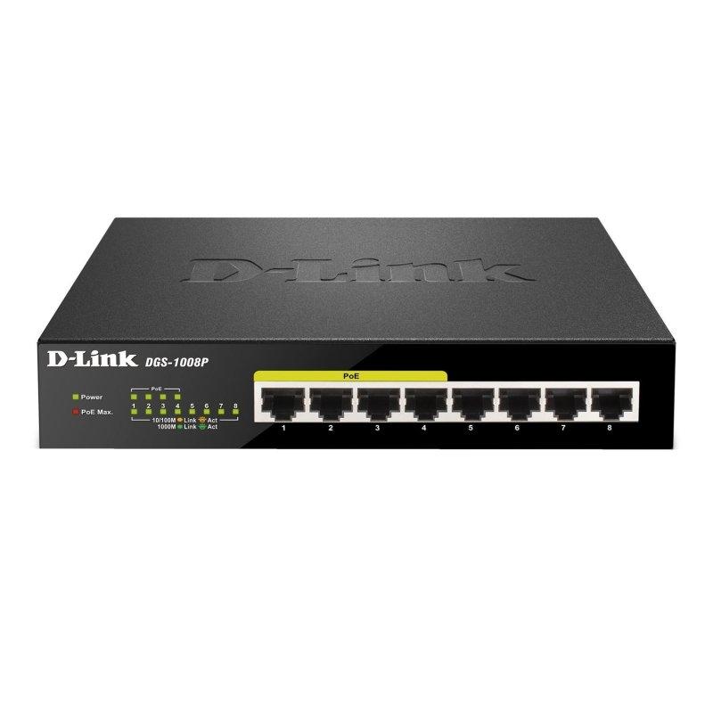 ZyXEL GS-108BV5 Switch 8xGbE Mini Desktop