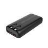 Coolbox PowerBank DP20 20000MAH LCD Negro Carg Ráp
