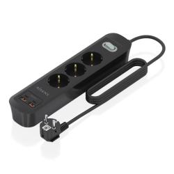 Aisens Regleta 3 tomas interruptor PD 2xUSBC 2xUSB