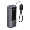 Gembird  Powerbank con LCD 10000 mAh Gris