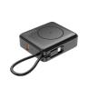 Gembird Powerbank inalámbrico 10000 mAh Negro