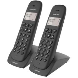 Logicom Telefono DECT Vega 255T Negro Duo