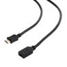 Gembird Cable HDMI (M)-(H)  Ethernet 1.8 Mts Ngr