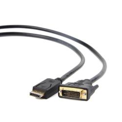 Gembird Adaptador DisplayPort (M) a DVI (M) 3 Mts
