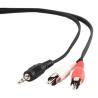 Gembird Cable Audio MJACK RCA M/M 5 Mts