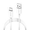 NGS CABLE CARGA RAPIDA USB-A A USB-C 1M BLANCO