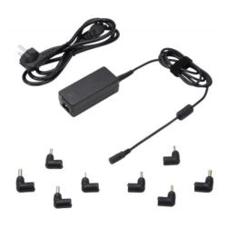 EWENT Cargador Autom Univer. Notebook 45W 8 Puntas