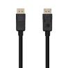 Aisens Cable DP V1.2 4K@60hz DP/M-DP/M negro 2.0m