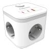 Fellowes Cubo Multienchufe USB Blanco