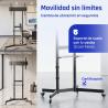 iggual SRTV75 Soporte TV suelo ruedas 32"-75" 70kg
