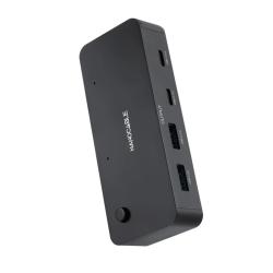 Nanocable Switch 2xUSB3.0+USB-C 5V A 2xUSB-A3.0