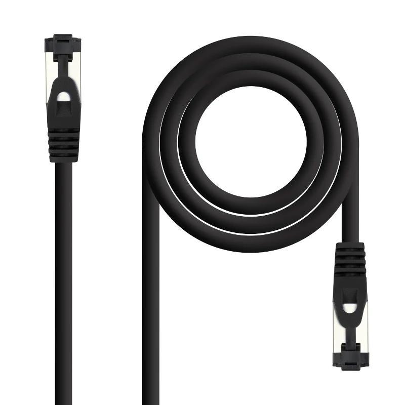 Nanocable Cable red Cat. 8.1 2GHZ SSTP Negro 10m