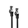 Nanocable Cable red Cat. 8.1 2GHZ SSTP Negro 10m