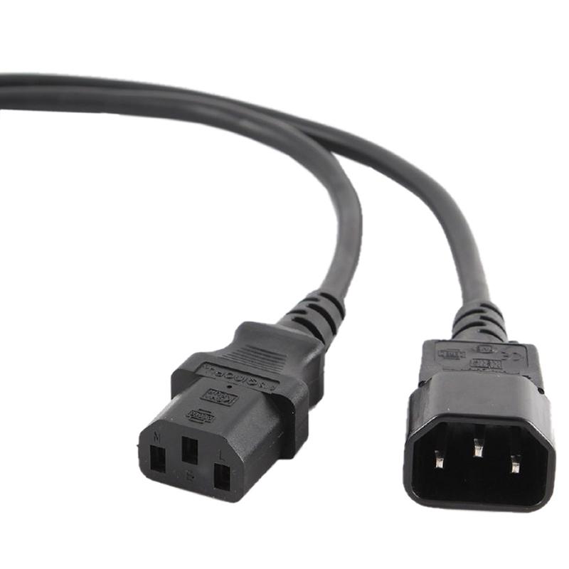 Gembird Cable Alimentación CPU-Monitor 6A 1.8Mts