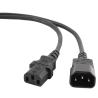 Gembird Cable Alimentación CPU-Monitor 6A 1.8Mts
