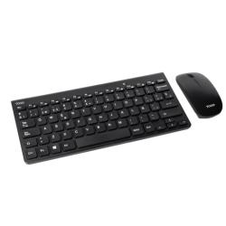 Tooq Teclado + Ratón TQKMW-3101-B Slim inalámbrico