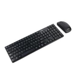 Tooq Teclado+Ratón TQKMW-3102 Slim inalámbr Negro