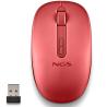 NGS Ratón Inalámbrico 2.4GHZ Dual BT FOGDUAL RED
