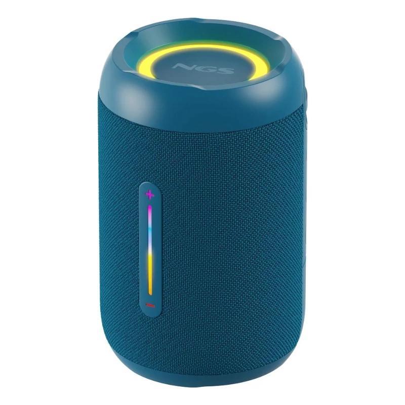 NGS  Altavoz Furia 2 Blue BT Rgb IPX7