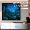 iggual Pantalla manual 1:1 100" 180x180 cm