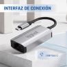 iggual Adaptador tipo C a RJ45 Gigabit 1000Mbps