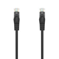 Aisens Latiguillo RJ45 LSZH CAT.6A UTP negro 25cm