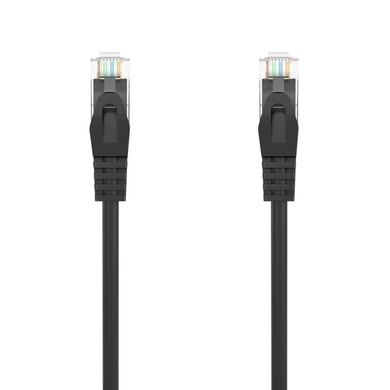 Aisens Latiguillo RJ45 LSZH CAT.6A UTP negro 2.0m