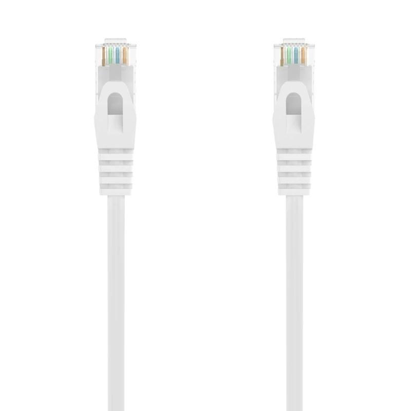 Aisens Latiguillo RJ45 LSZH CAT.6A UTP blanco 3.0m