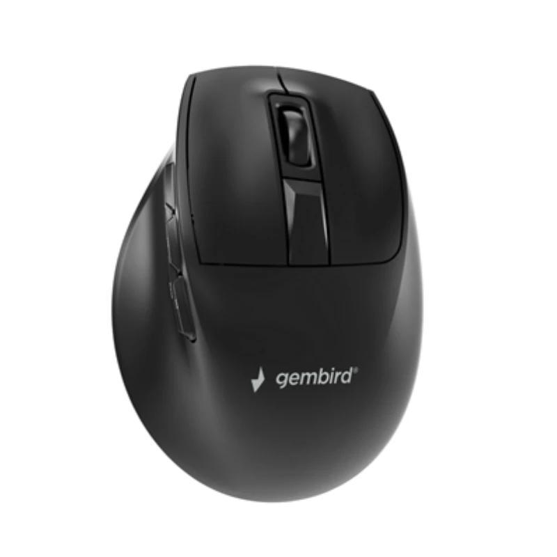 Gembird Ratón ergonómico inalámbrico de 9 botones