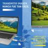 iggual Transmisor y receptor HDMI FHD inalámbrico